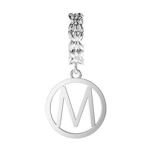 m-alphabet-silver