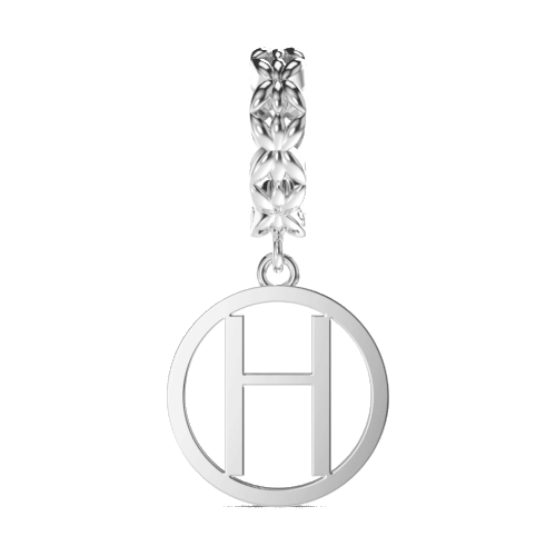 h-alphabet-silver