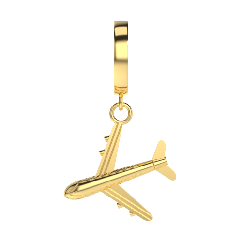 flying-high-aeroplane-charm-gold