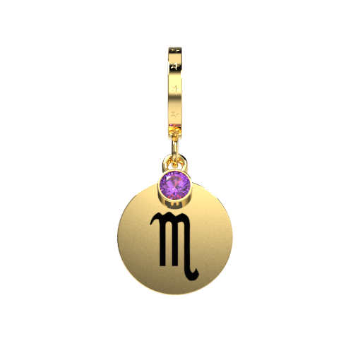 scorpio-charm-gold