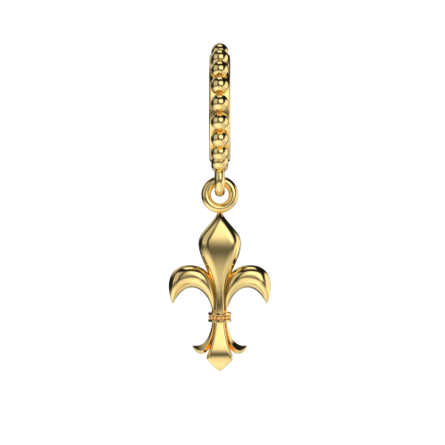 fleur-de-lis-charm-gold