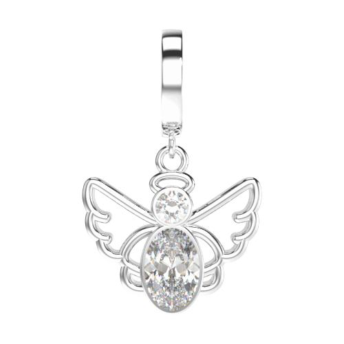 shiny-angel-charm-silver