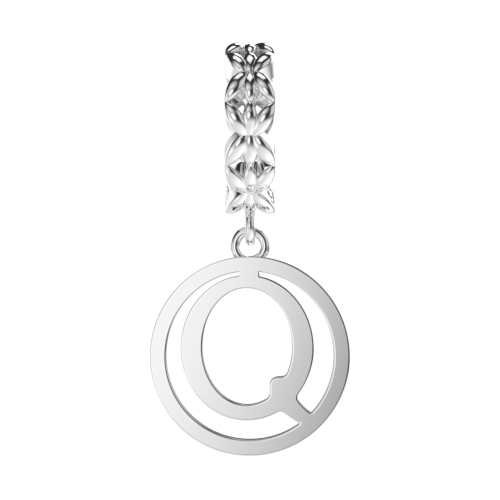 q-alphabet-silver